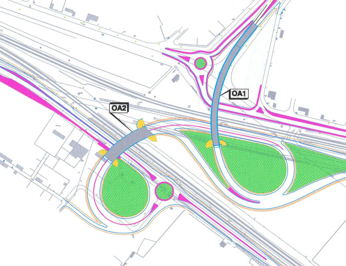 Ceta - ÉTUDE D’OUVRAGE DE DENIVELLEMENT RAIL-ROUTE AU NIVEAU DU CARREFOUR RR26-RN1 A BORJ CEDRIA