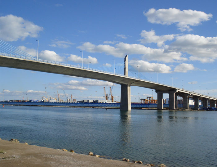 CETA - Pont Echangeur Radès- la Goulette - OUVRAGES DE LA RAMPE C