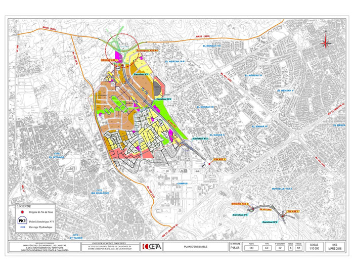 CETA - Aménagement de la radiale X4 entre carrefour Malagua et la route X20