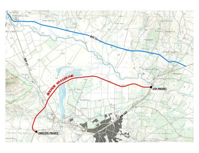 CETA - Etude de la rocade de la ville de Kasserine